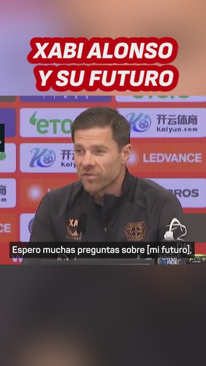 Xabi Alonso responde sobre su futuro