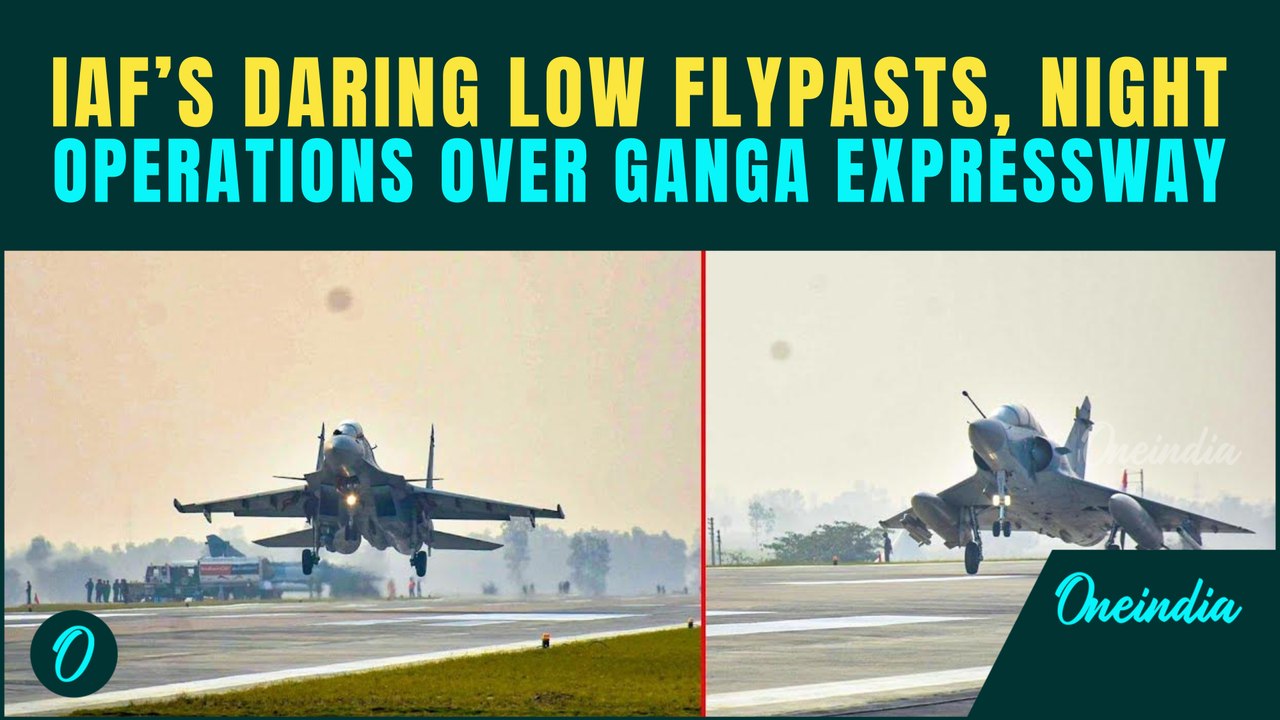 IAF Stages Jaw-Dropping Airshow: Fighter Jets Land on Ganga Expressway Amid Tensions with Pakistan