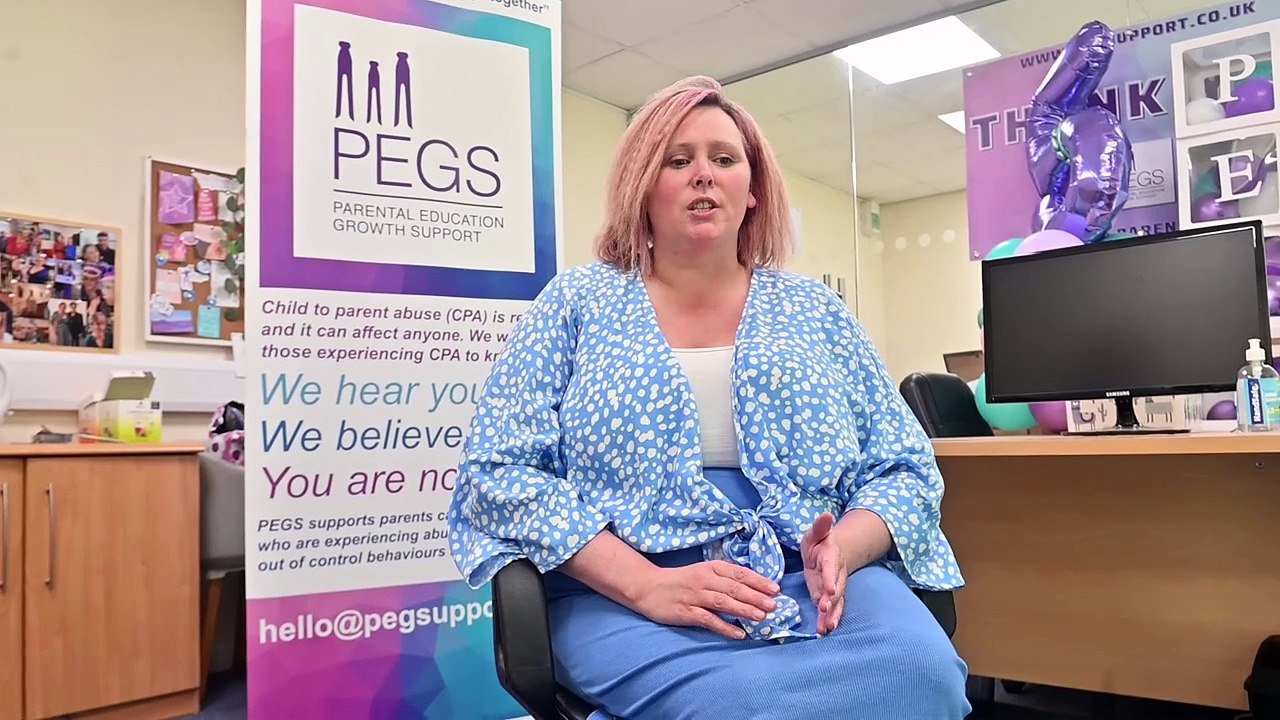 Shropshire based PEGS, supports parents being abused by their children and has seen its demand on services increase by more than 100% the start of this year.