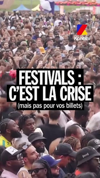 Le secteur des festivals est en crise