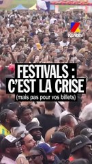 Le secteur des festivals est en crise