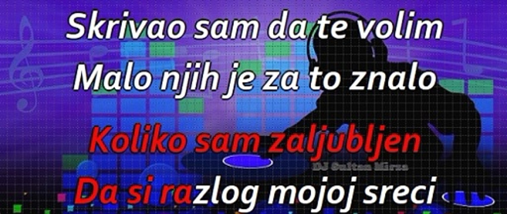 Srce me je otkucalo - Sinan Sakić (uživo karaoke)