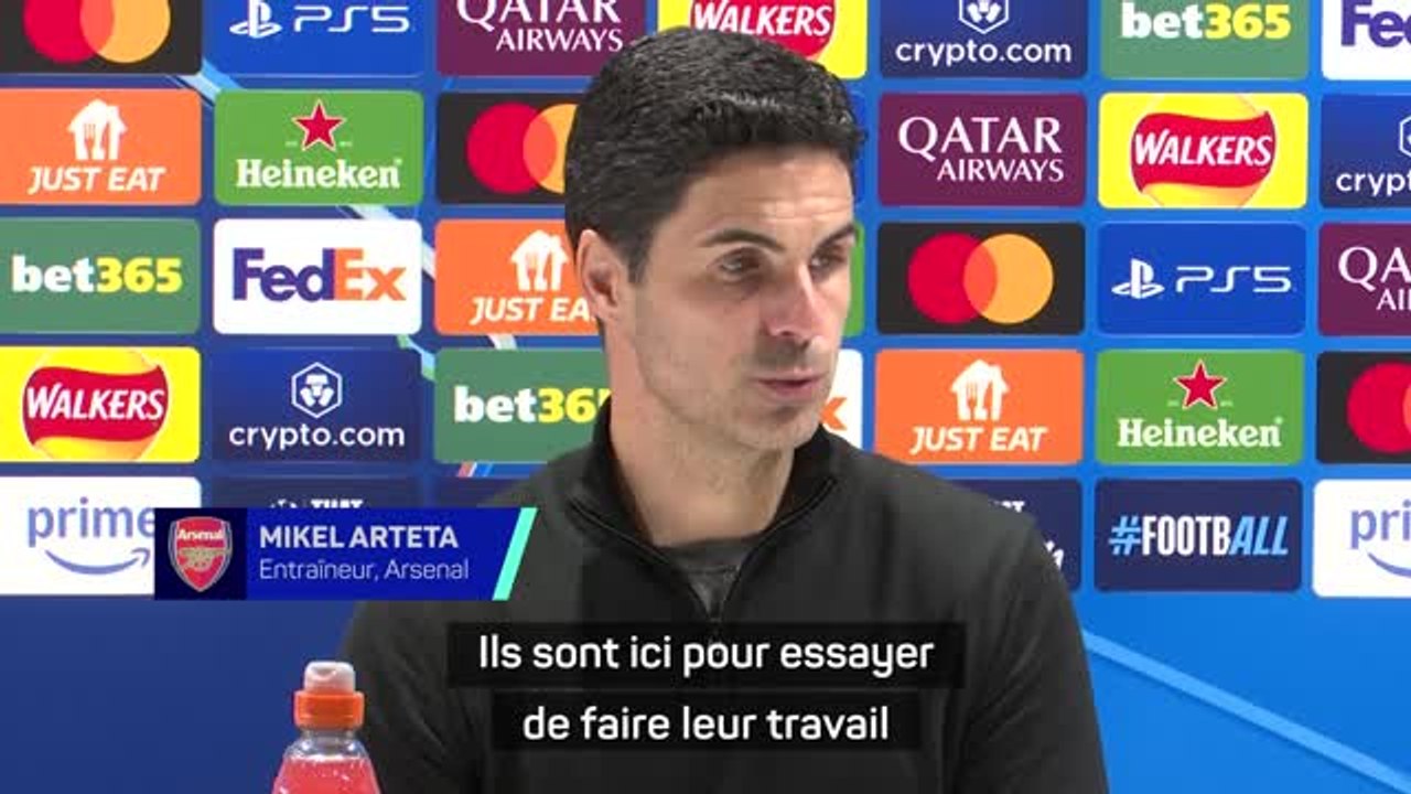 Arsenal - Arteta pas d'accord avec l’arbitre sur deux situations conflictuelles