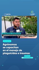 Agrónomos se capacitan en el manejo de plaguicidas e insumos