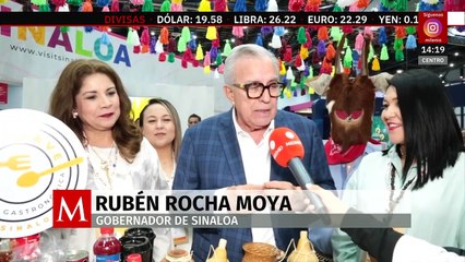 Tianguis Turístico 2025: Rubén Rocha destacó los destinos de playa y la gastronomía de Sinaloa