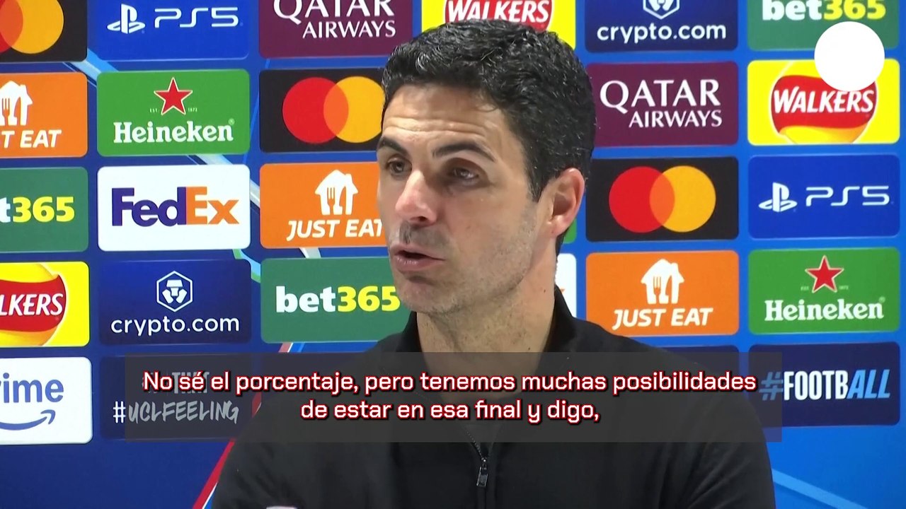 Arteta: "Aún tenemos muchas opciones, pero hay que hacer algo especial"