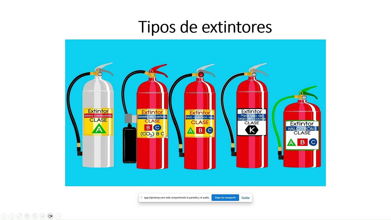 MODULO 02 - PARTE 2 - TIPOS DE EXTINTORES