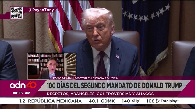 Decretos, aranceles, controversias y amagos en los primeros 100 días de gobierno de Donald Trump