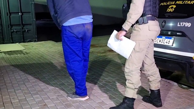 Homem preso em posse de armas, carregadores e munições em Matelândia é levado à 15ª SDP