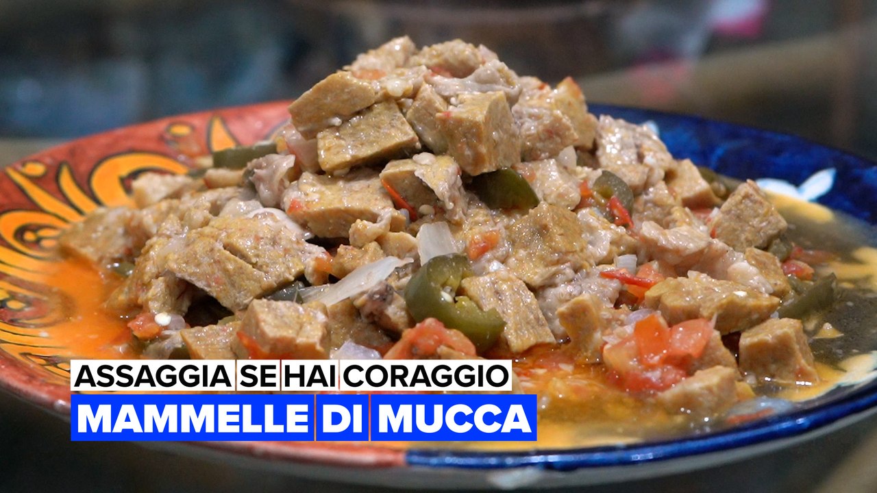 Assaggia se hai coraggio: Mammelle di mucca