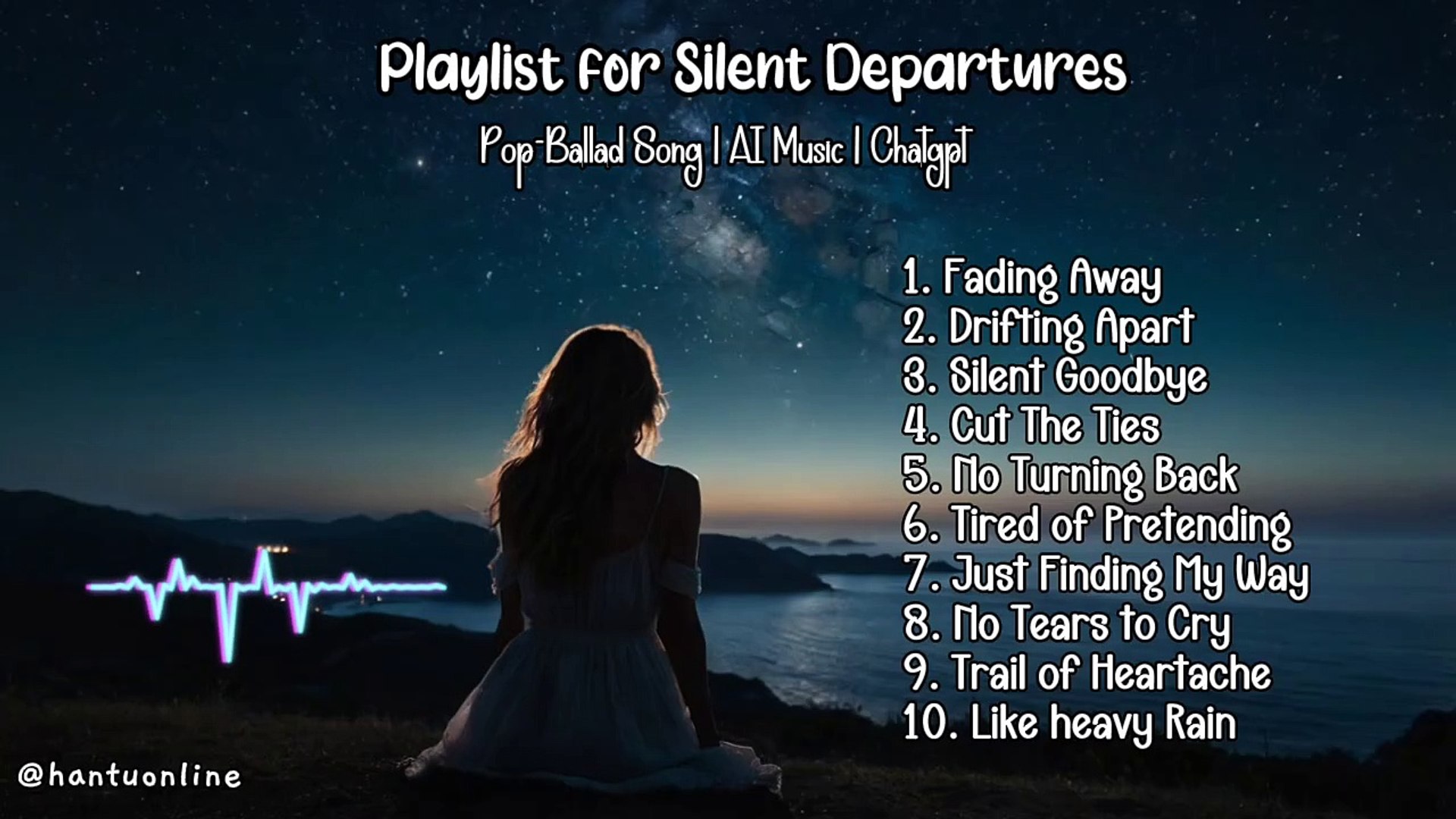 ⁣Playlist for Silent Departures | Pop-Ballad Song |  AI Music | Chatgpt | English Song