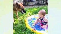 Funny Babies Playing With Water __ Baby Outdoor Videos