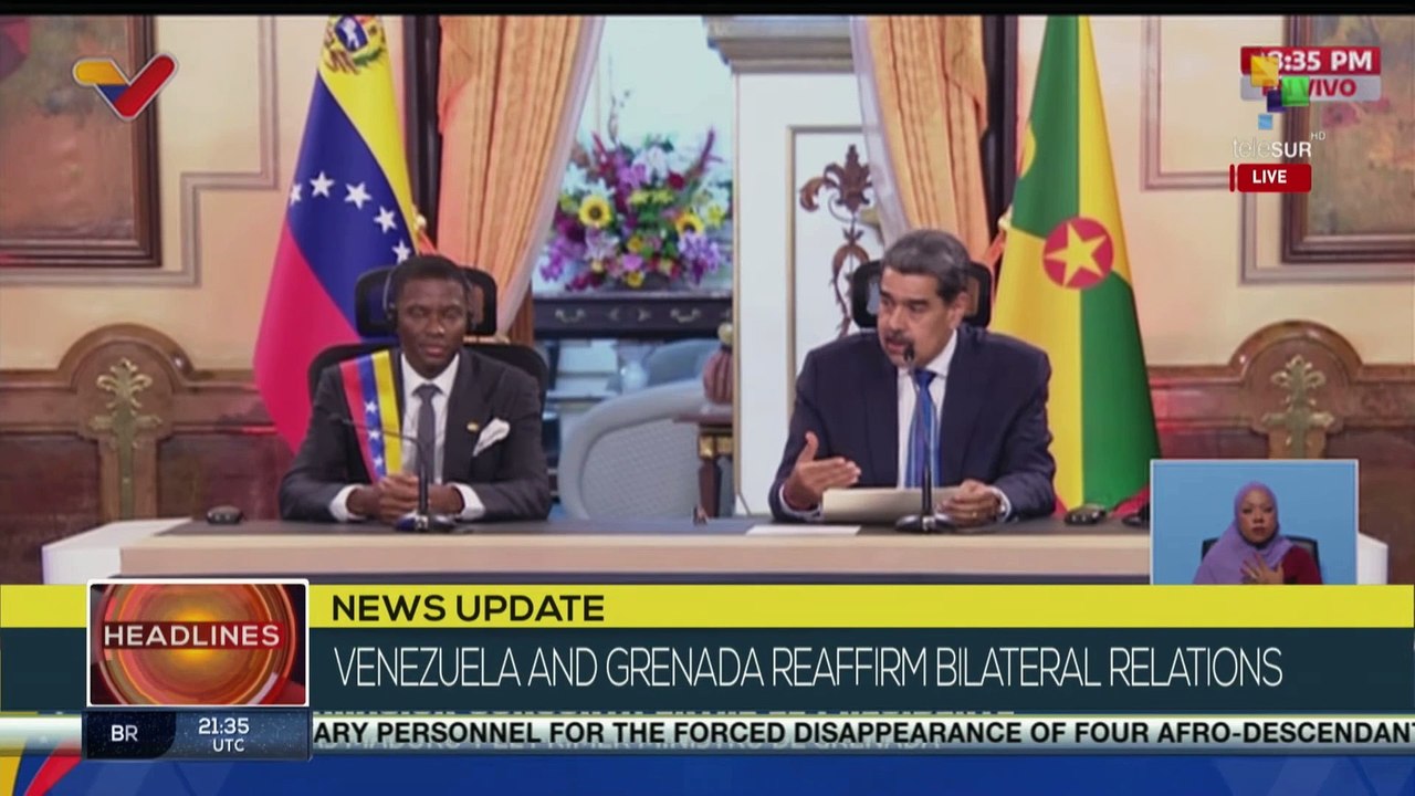 President Nicolas Maduro describes visit of Grenadian premier as very beneficial
