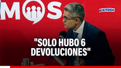 Fiscal Domingo Pérez niega 19 devoluciones de su acusación en Caso Cócteles: "Solo hubo 6"