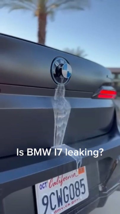 Is BMW I7 leaking?