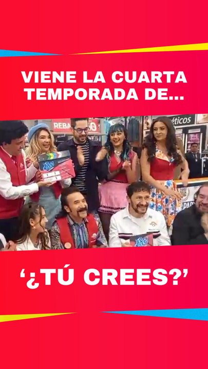 Dan el claquetazode ¿Tú crees? la nueva temporada