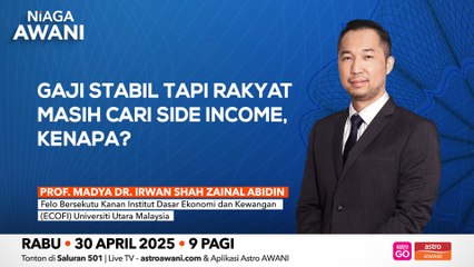 Gaji stabil tapi rakyat masih cari 'side income', kenapa?