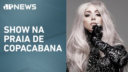 Lady Gaga chega ao Rio de Janeiro para apresentação