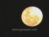 Galapagos Islands travel: Blood-red full moon video.