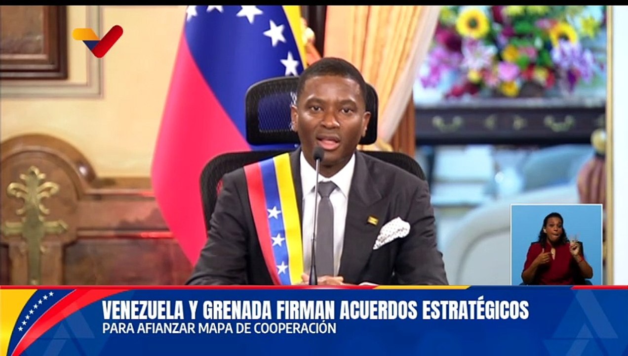 Venezuela y Grenada firman acuerdos estratégicos para afianzar mapa de cooperación