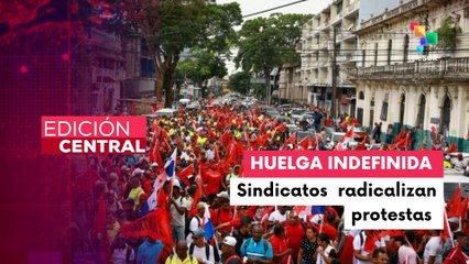 Mantienen huelga en rechazo a políticas del gobierno de Mulino en Panamá