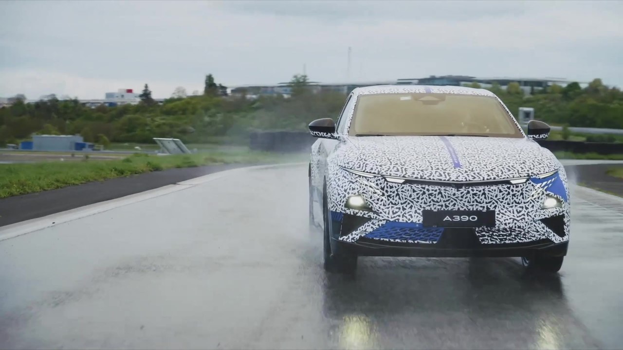 Letzter Test für die Alpine A390