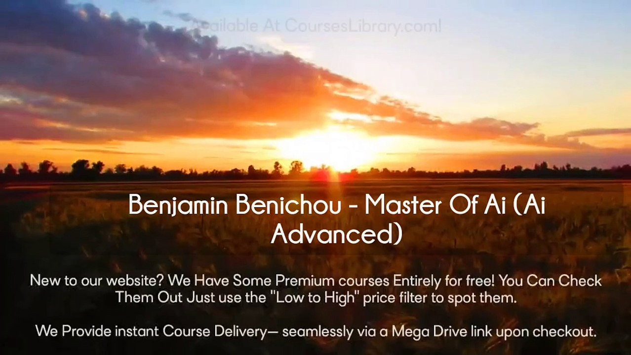 (courseslibrary.com)Benjamin Benichou - Master...