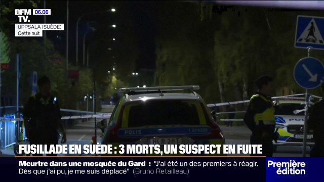 Suède: au moins trois morts dans une fusillade dans le sud-est du pays, un suspect en fuite