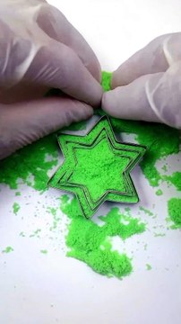 ASMR very satisfying and relaxing kinetic sand #asmr #shorts #satisfying