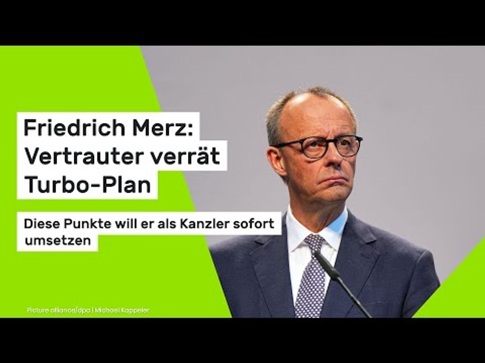 Friedrich Merz: Vertrauter verrät Turbo-Plan - Diese Punkte will er als Kanzler sofort umsetzen