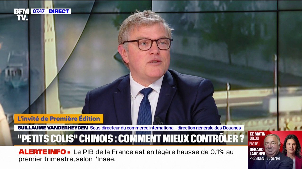 Colis chinois: "L'objectif ce n'est pas que les Français ne puissent plus acheter sur ces plateformes", assure Guillaume Vanderheyden (Direction générale des Douanes)