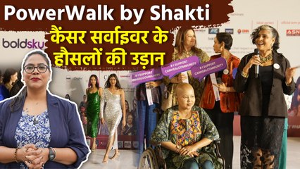 Power Walk By Shakti: Cancer Services Ramp Walk Video | Boldsky