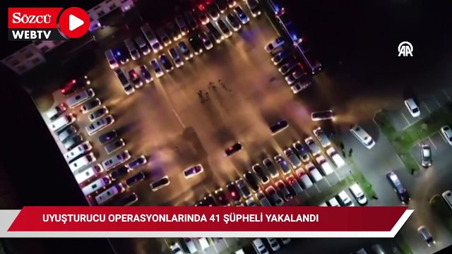 Uyuşturucu operasyonlarında 41 şüpheli yakalandı