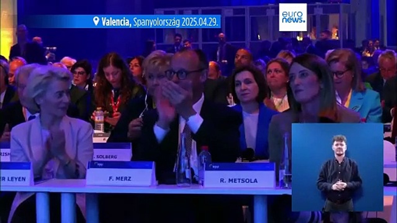 Újraválasztották Manfred Webert az Európai Néppárt élére a párt kétnapos valenciai kongresszusán