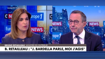 Bruno Retailleau : «Monsieur Bardella parle, mais moi j'agis»