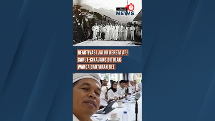 Reaktivasi Jalur Kereta Api Garut-Cikajang Ditolak Warga Bantaran Rel