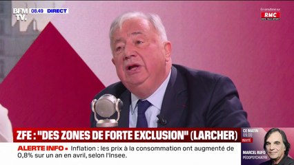 Les ZFE sont "des zones à forte exclusion", estime Gérard Larcher, président du Sénat