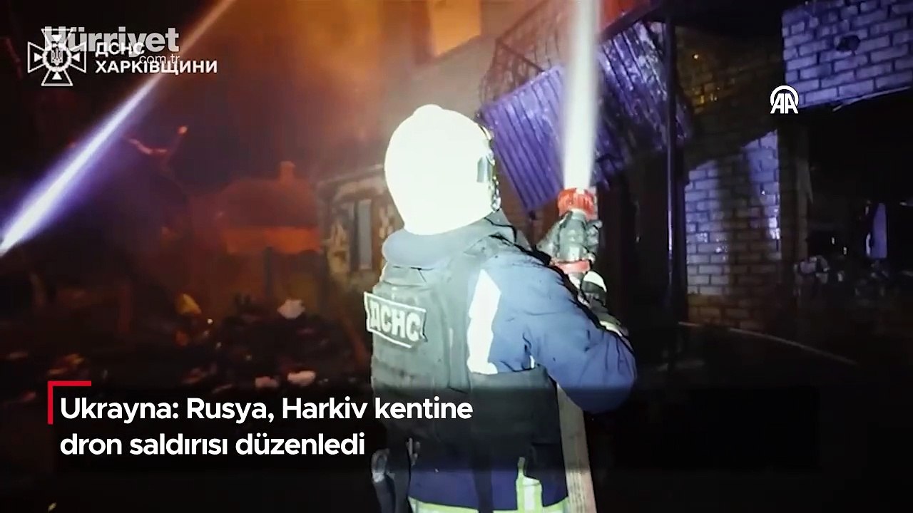 Ukrayna: Rusya, Harkiv kentine dron saldırısı düzenledi