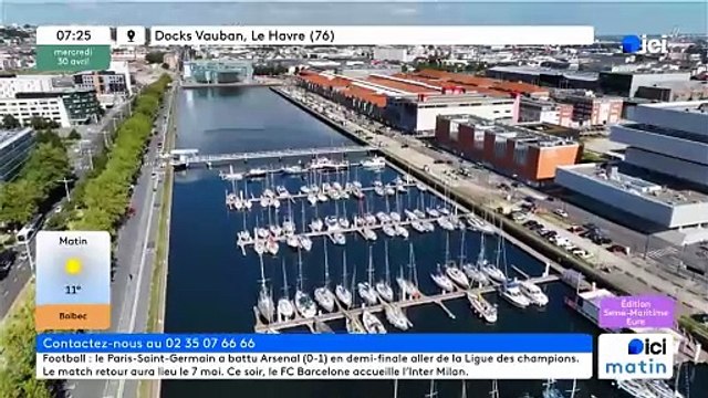 30/04/2025 - ici matin par ici Normandie (Seine-Maritime - Eure) en vidéo