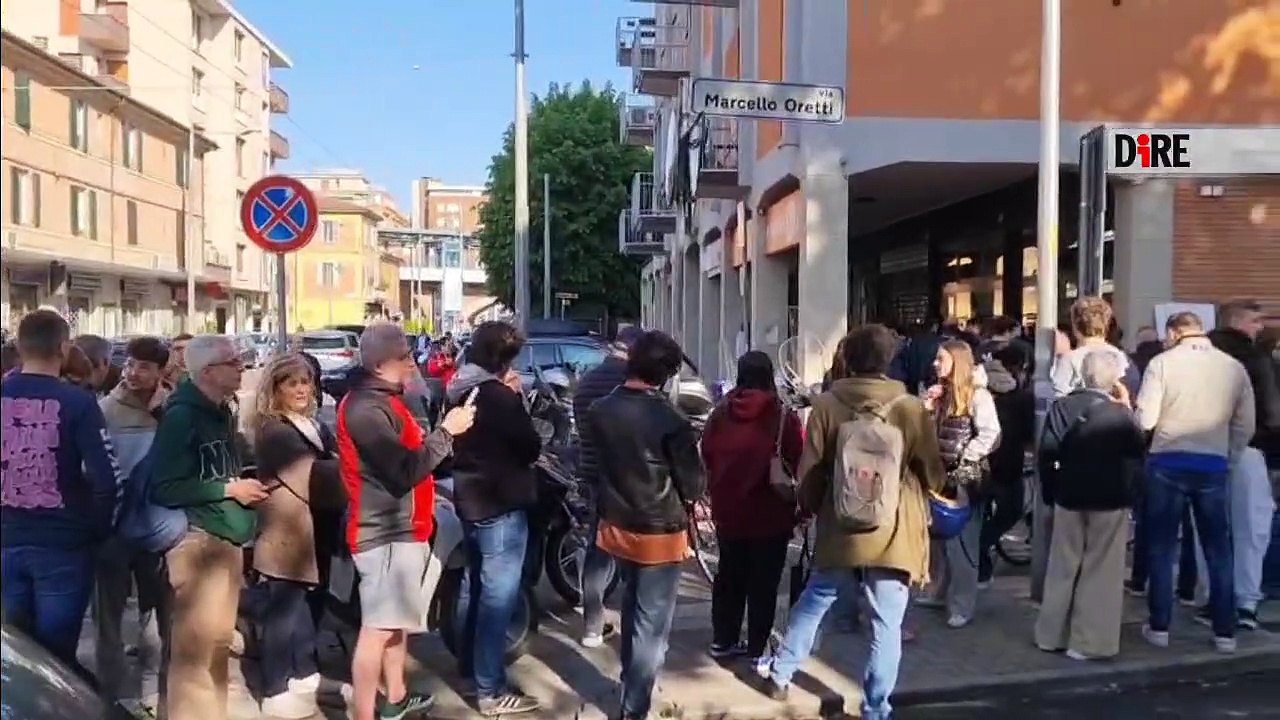 Video Bologna - CALCIO. A BOLOGNA COPPA ITALIA MANIA, FILE PER TESSERA TIFOSO (29.04.25)