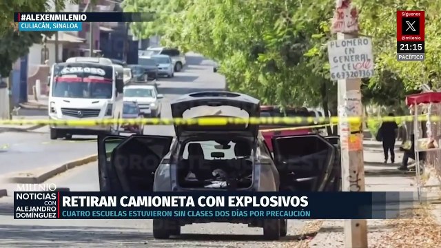 Explosivos en Culiacán y ataques entre criminales desatan pánico en Sinaloa