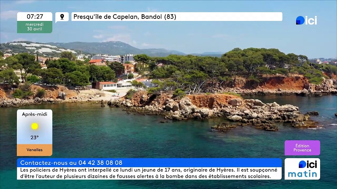 30/04/2025 - ici matin par ici Provence en vidéo