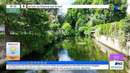 30/04/2025 - ici matin par ici Maine en vidéo