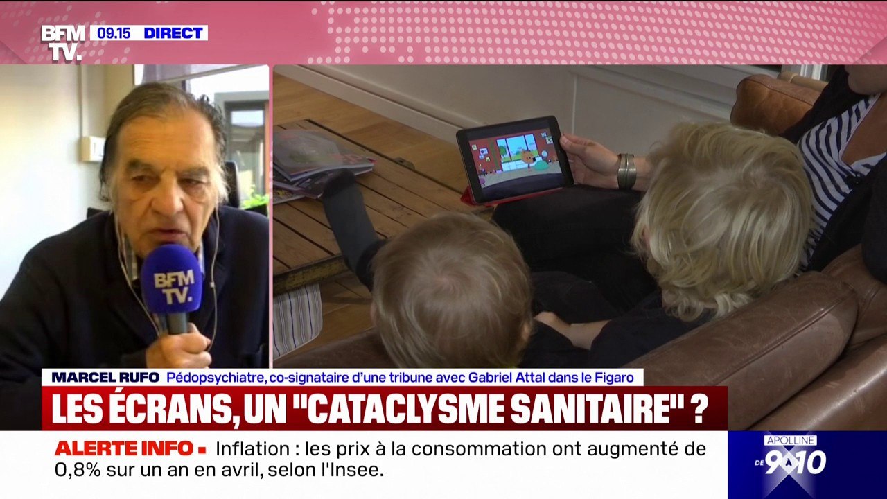 Interdiction des réseaux sociaux avant l'âge de 15 ans: pour Marcel Rufo (pédopsychiatre), il faut "ramener les enfants à la maison en interdisant et en fermant la porte au virtuel"
