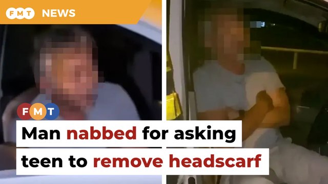 E-hailing driver arrested for asking teen to remove headscarf
