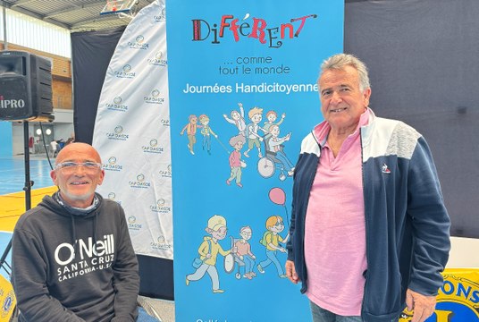 Interview de Paul Eric Laures, Wilfired Bony lors des journées handicitoyennes d'Agde