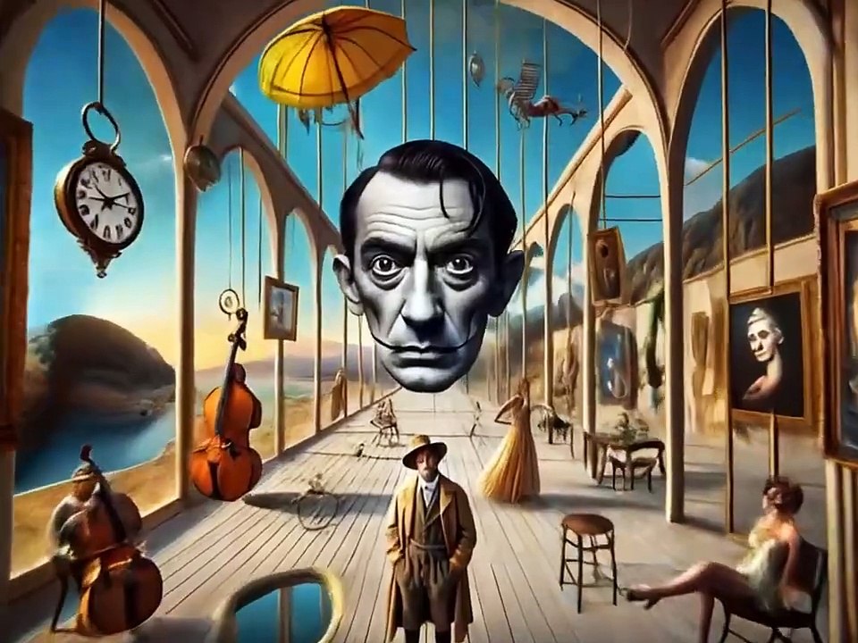 Dali Inspired Luma Keyframe Video