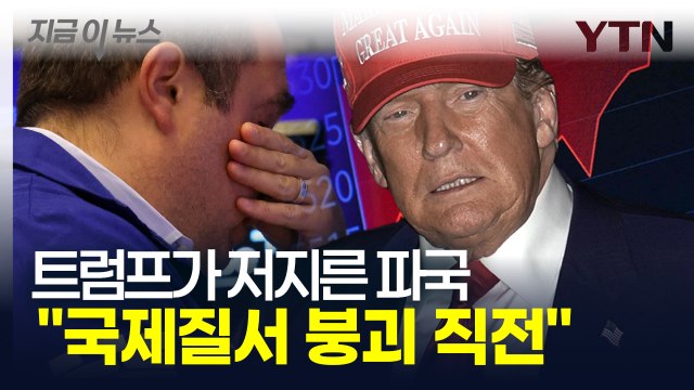 금융위기 예측한 전문가의 살벌한 경고 트럼프 관세, 더 나쁜 일 벌어질 수도 / YTN