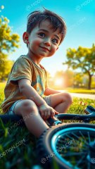 "Fall, Rise, Shine! 💪 A Song About Trying Again | Kids Motivation by SmilenTales"