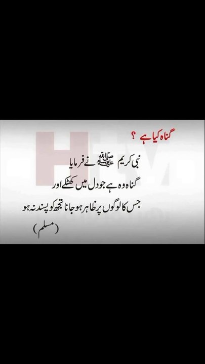 Gunnah kia hy